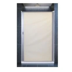 AP Products 36"W X 64"H Retractable Shower Door