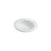 Lippert Components 17" X 20" White Drop-in ABS Oval Lavatory Sink