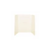 Lippert Components Better Bath 24" X 36" X 59" Parchment Bath Surround