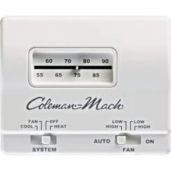 Coleman MACH Single Stage Heat/Cool Analog Wall Thermostat