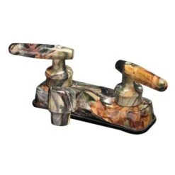 Empire Brass Company Lever Handle Green Camouflage Lavatory Faucet