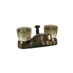 Empire Brass Company Oil Rubbed Bronze Lavatory Diverter With Smoke Knobs