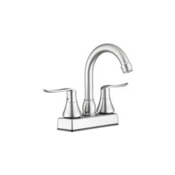 DURA Elegant Arc Spout Satin Nickel RV Bar Faucet