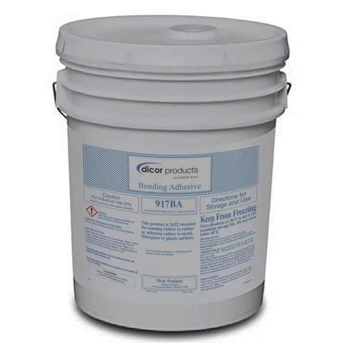 Dicor EDPM & TPO Water Based Acrylic Bonding Adhesive - 5 Gallons Dicor EDPM & TPO Water Based Acrylic Bonding Adhesive - 5 Gallons -Rv Supply Store dicor adhesive 917ba 5