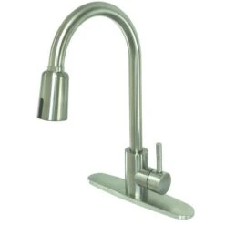 Empire Brass High Arc Kitchen Stainless Steel Faucet