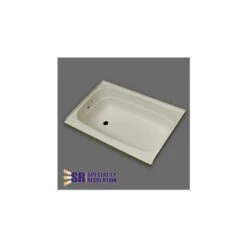 Specialty Recreation 24" X 32" LH Parchment Bathtub