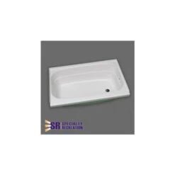 Specialty Recreation 24" X 32" RH White Bathtub