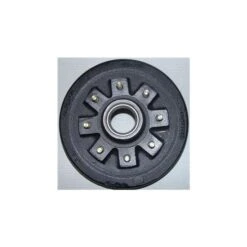 AP Products 12" X 2"6000lb To 7000lb 8 Bolt Trailer Brake Hub 1/2" Studs