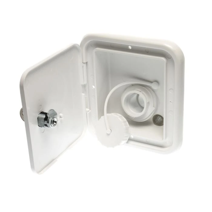 JR Polar White Locking Gravity Water Hatch JR Polar White Locking Gravity Water Hatch -Rv Supply Store jr polar white locking gravity water hatch 30316 5