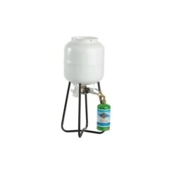 Flame King DOT Portable 1lb Refillable Propane Cylinder + Kit