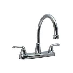 Phoenix Chrome Two Handle Hybrid Hi-Arc Kitchen Faucet