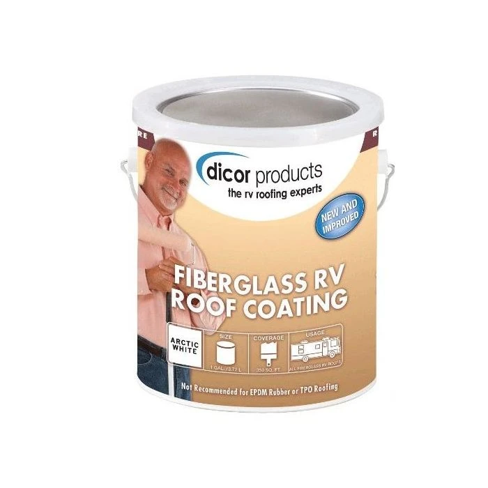 Dicor Fiberglass RV Roof Coating Dicor Fiberglass RV Roof Coating -Rv Supply Store rp frc 1