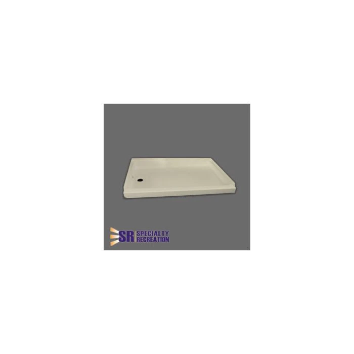 Specialty Recreation 24" x 36" Parchment Left Hand Center Drain Shower Pan Specialty Recreation 24" X 36" Parchment Left Hand Center Drain Shower Pan -Rv Supply Store sp2432 pl 2 e1497886509828 1